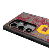 University of Southern California Trojans Paisley MagSafe Compatible Phone Case for Samsung Galaxy