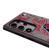 Arizona Diamondbacks Paisley MagSafe Compatible Phone Case for Samsung Galaxy-3