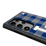 LA Dodgers Plaid MagSafe Compatible Phone Case-3