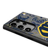 Milwaukee Brewers Paisley MagSafe Compatible Phone Case for Samsung Galaxy
