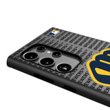 Milwaukee Brewers Text Backdrop MagSafe Compatible Phone Case for Samsung Galaxy