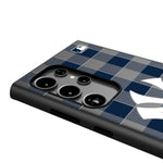 New York Yankees Plaid MagSafe Compatible Phone Case for Samsung Galaxy