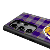 Los Angeles Lakers Plaid MagSafe Compatible Phone Case for Samsung Galaxy