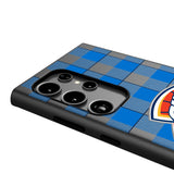 Oklahoma City Thunder Plaid MagSafe Compatible Phone Case for Samsung Galaxy