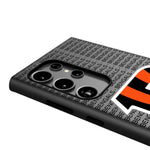 Cincinnati Bengals Text Backdrop MagSafe Compatible Phone Case for Samsung Galaxy