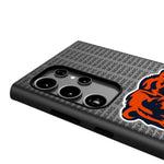 Chicago Bears Text Backdrop MagSafe Compatible Phone Case for Samsung Galaxy