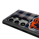 Chicago Bears Plaid MagSafe Compatible Phone Case for Samsung Galaxy