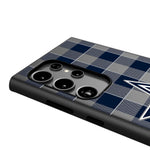 Dallas Cowboys Plaid MagSafe Compatible Phone Case for Samsung Galaxy