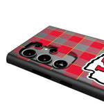 Kansas City Chiefs Plaid MagSafe Compatible Phone Case for Samsung Galaxy