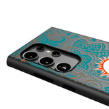 Miami Dolphins Paisley MagSafe Compatible Phone Case for Samsung Galaxy