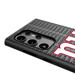 New York Giants Text Backdrop MagSafe Compatible Phone Case for Samsung Galaxy