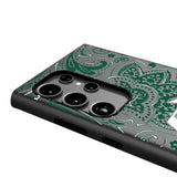 New York Jets Paisley MagSafe Compatible Phone Case for Samsung Galaxy