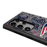 New England Patriots Paisley MagSafe Compatible Phone Case for Samsung Galaxy