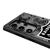 Las Vegas Raiders Paisley MagSafe Compatible Phone Case for Samsung Galaxy