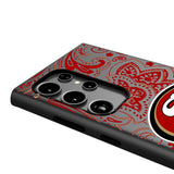 San Francisco 49ers Paisley MagSafe Compatible Phone Case for Samsung Galaxy