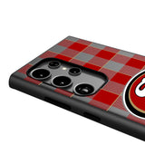 San Francisco 49ers Plaid MagSafe Compatible Phone Case for Samsung Galaxy