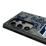 Seattle Seahawks Paisley MagSafe Compatible Phone Case for Samsung Galaxy