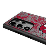 Tampa Bay Buccaneers Paisley MagSafe Compatible Phone Case for Samsung Galaxy