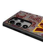 Washington Commanders Paisley MagSafe Compatible Phone Case for Samsung Galaxy