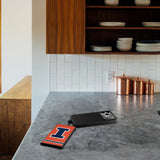 University of Illinois Fighting Illini Stripe 5000mAh Flat Powerbank