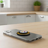 Pittsburgh Steelers Personalized Endzone Solid PopSockets Magnetic Phone Grip and Stand