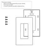 Arizona State University Sun Devils Linen Hidden-Screw Light Switch Plate