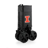 Illinois Fighting Illini - Adventure Wagon Elite All-Terrain Portable Utility Wagon