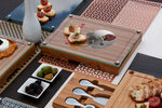 Arizona Cardinals - Concerto Glass Top Cheese Cutting Board & Tools Set