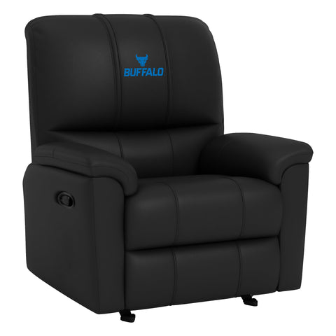 Rocker Recliner with Buffalo Bulls Logo