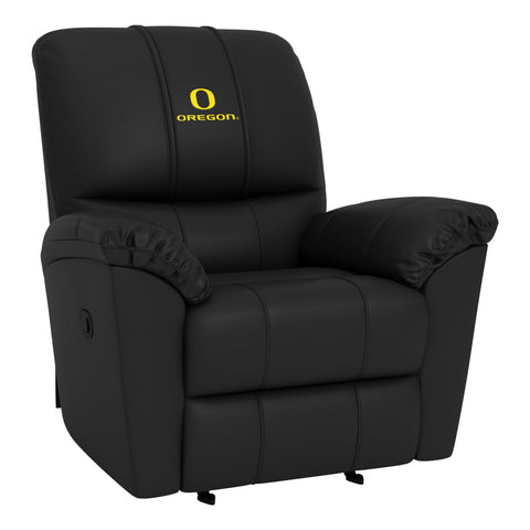 Rocker Recliner with Oregon Ducks Secondary Logo