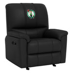 Rocker Recliner with Boston Celtics Logo