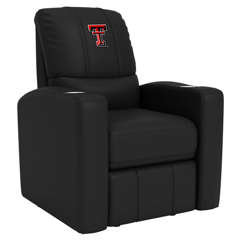 Stealth Recliner with Texas Tech Red Raiders Logo