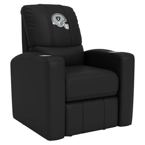 Stealth Recliner with  Las Vegas Raiders Helmet Logo