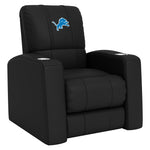 Relax Home Theater Recliner with  Detroit Lions Primary Logo