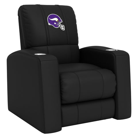 Relax Home Theater Recliner with  Minnesota Vikings Helmet Logo