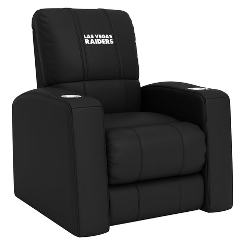 Relax Home Theater Recliner with  Las Vegas Raiders Secondary Logo