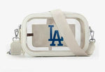 MLB Los Angeles Dodgers Clear Crossbody Bag