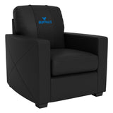 Silver Club Chair with Buffalo Bulls Logo Panel