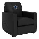 Silver Club Chair with  Dallas Cowboys Primary Logo