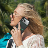 Philadelphia Eagles 1973-1995 Historic Collection Linen Bump Phone Case for Apple iPhone 17 Series