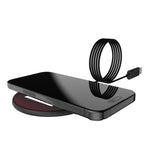 Indiana University Hoosiers Linen 15-Watt Wireless Charger