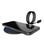 University of Kansas Jayhawks Linen 15-Watt Wireless Charger