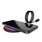 University of Kansas Jayhawks Mesh 15-Watt Wireless Charger
