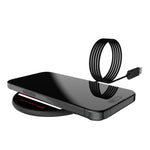 Atlanta Falcons Personalized Endzone Solid 15-Watt Wireless Charger