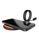 Denver Broncos Stripe 15-Watt Wireless Charger
