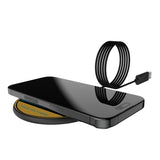 Jacksonville Jaguars Personalized Endzone Solid 15-Watt Wireless Charger