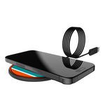 Miami Dolphins Stripe 15-Watt Wireless Charger