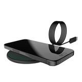 New York Jets Linen 15-Watt Wireless Charger