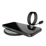 Philadelphia Eagles Personalized Endzone Solid 15-Watt Wireless Charger