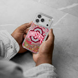 Ohio State University Buckeyes Paisley Glitter Phone Case for Apple iPhone 17 Series